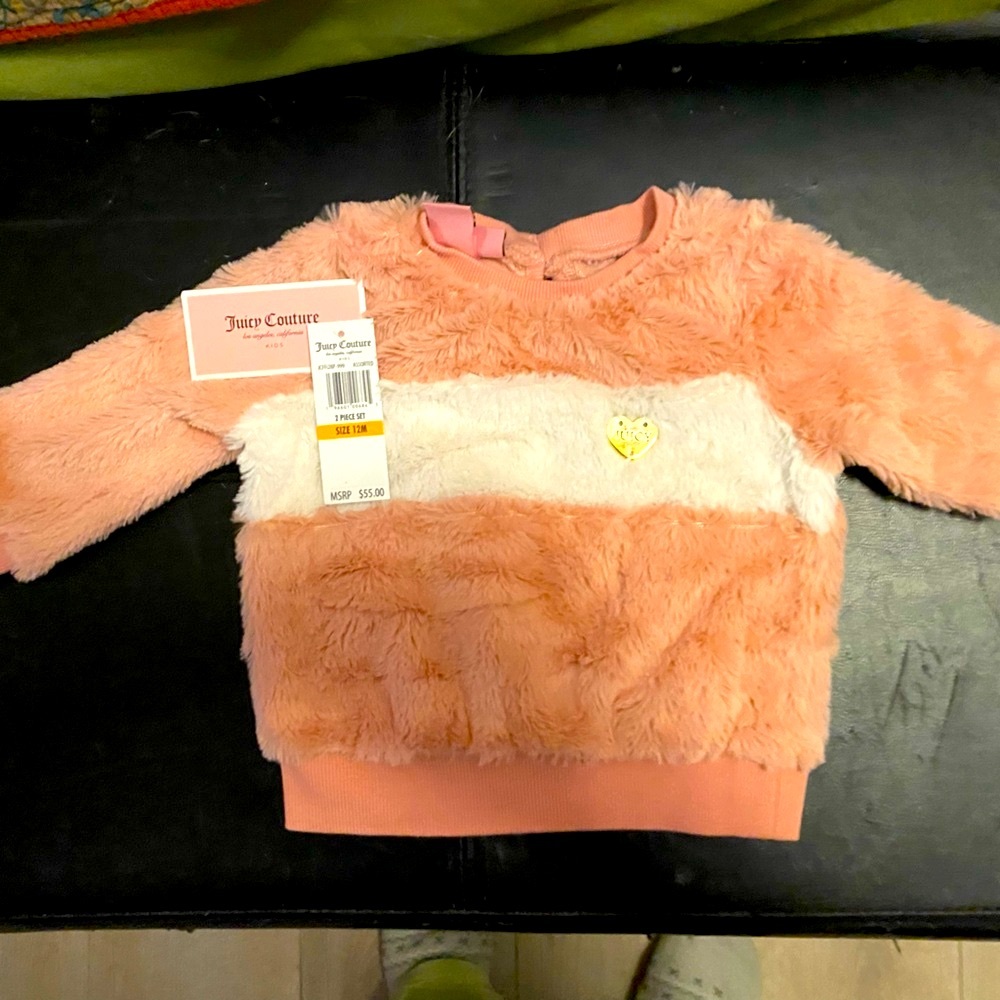 Juicy Couture Two Piece set 12 M